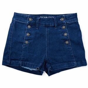 American Eagle Outfitters Dark Blue Jean Shorts